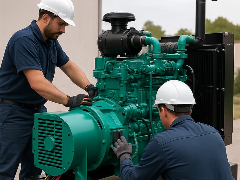 نصب ژنراتور دیزلی