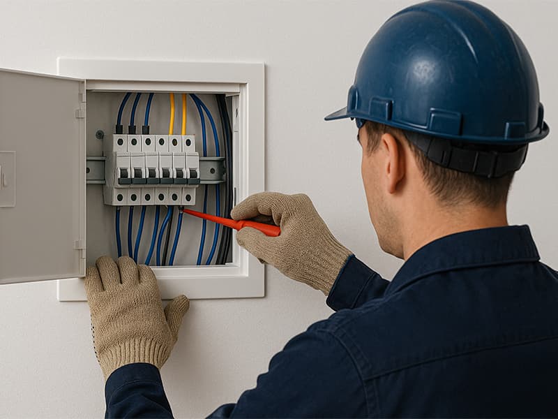 نصب تابلو برق خانگی